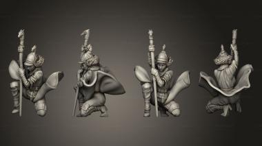 Military figurines Prudelia Cresent 2 3d model