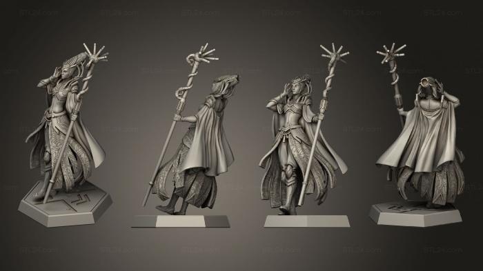 Military figurines (Psychic Brainlant, STKW_11142) 3D models for cnc