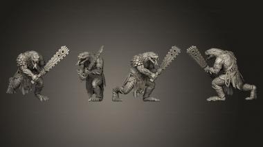 Military figurines Pureblood 3d model