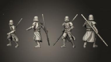 Military figurines Purge Helmet 002 3d model