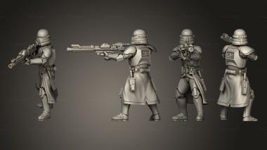 Military figurines Purge Helmet 004 3d model