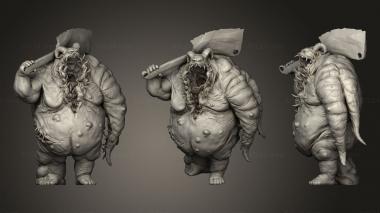 Military figurines Gluttony Tabletop Miniature 3d model