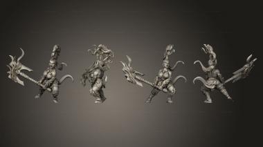 Military figurines Pyrite Berserker 04 3d model