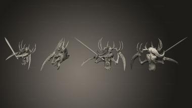 Military figurines Queen of the Damned Sword Bod 3d model