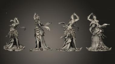 Military figurines Queen of the Undying 3d model