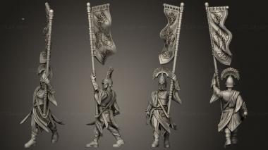 Military figurines Queen Spear Women Bearer Body 3d model