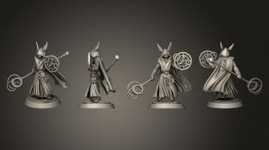 Military figurines Rabbit Clock Work Soul 3d model