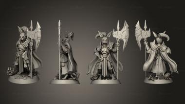 Military figurines Rabbit Knight 3d model