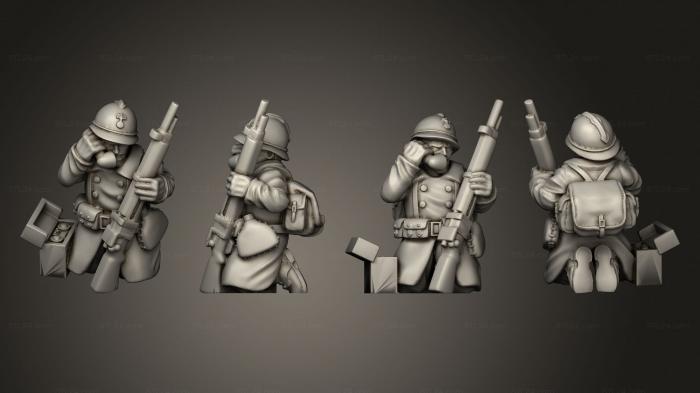 Military figurines (RADIO OPERATOR 01, STKW_11202) 3D models for cnc