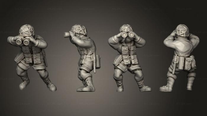 Military figurines (Raketen werfer 01, STKW_11217) 3D models for cnc