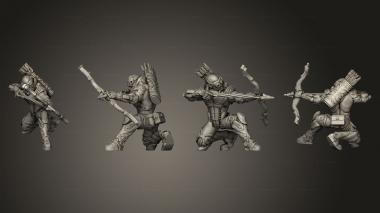 Military figurines Ranged Shardforged 1 3d model