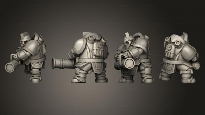 Military figurines (Ranged Suit 2, STKW_11232) 3D models for cnc