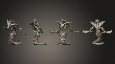 Military figurines Ranged Yuddrakh B 3d model