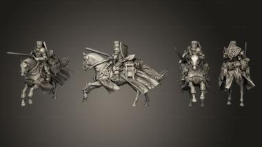 Military figurines Ranger 01 3d model