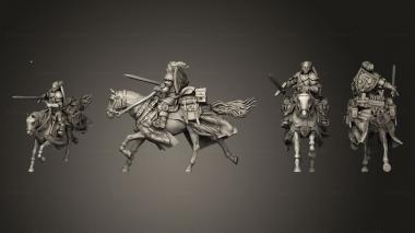 Military figurines Ranger 04 3d model