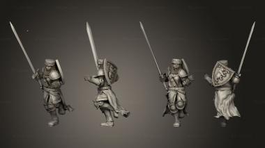 Military figurines Rangers 01 3d model