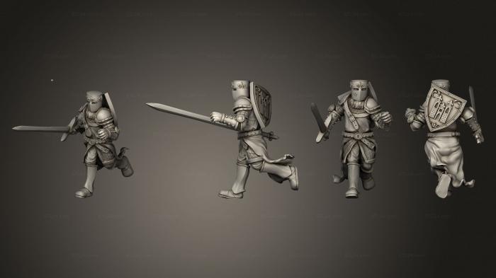 Military figurines (Rangers 03, STKW_11253) 3D models for cnc