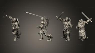 Military figurines Rangers 05 3d model