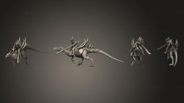 Military figurines Raptor Run Spear 02 3d model