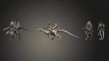 Military figurines Raptor Run Sword 02 3d model