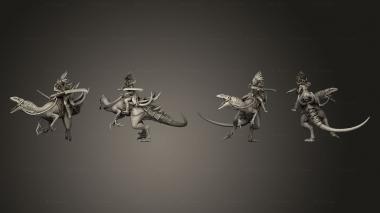 Military figurines Raptor Scream Right Full Sword 3d model