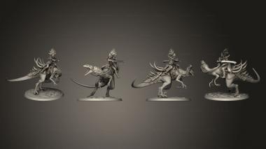 Military figurines Raptor Scream Sword 02 3d model