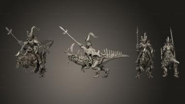 Military figurines Raptor 02 3d model