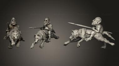 Military figurines Goblin Knight 3d model