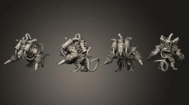 Military figurines Ratoni 2 3d model