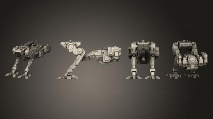Military figurines (Raven SLA, STKW_11339) 3D models for cnc