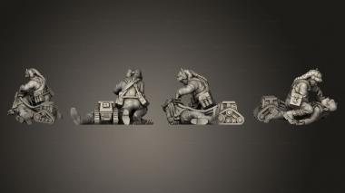 Military figurines Rebel medics 1 004 3d model