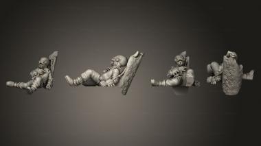 Military figurines Rebel medics 1 005 3d model