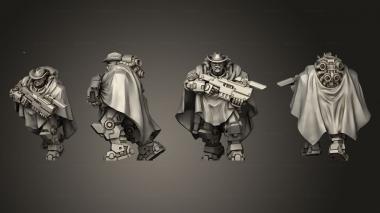 Military figurines Recon Prime Strikers Snipers gunslinger 02 3d model