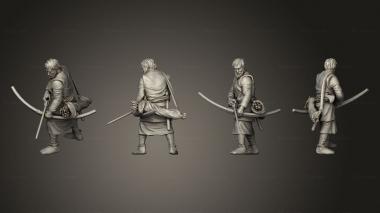 Military figurines Reconquer Archer  02 3d model