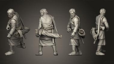 Military figurines Reconquer Archer  06 3d model