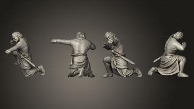 Military figurines Reconquer Archer  08 3d model