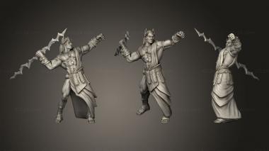 Military figurines God Emperor Pose 3 3d model