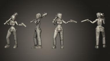 Military figurines Redneck Survivors generic  07 3d model