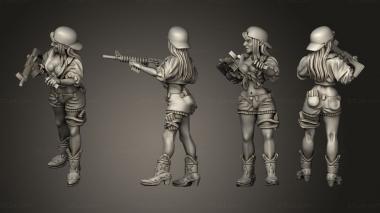 Military figurines Redneck Survivors generic  12 3d model