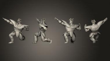 Military figurines Reecoom fixed remeshed 3d model
