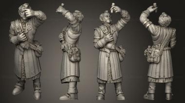 Military figurines Regis Vampire And Alchemist 3d model