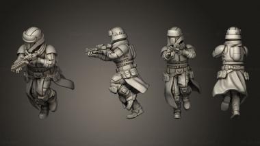 Military figurines remnant 07 3d model