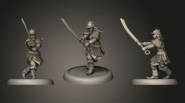 Military figurines Golden Sentinel B 3d model