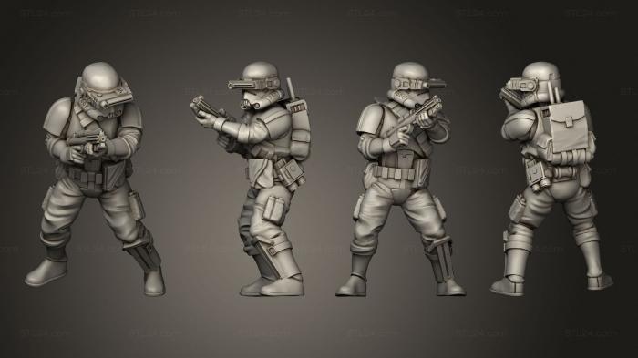 Military figurines (remnant 19, STKW_11437) 3D models for cnc