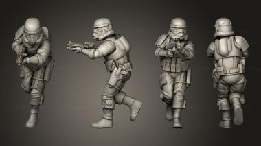 Military figurines remnant 21 3d model
