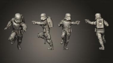 Military figurines remnant 25 3d model