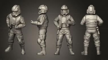 Military figurines remnant 28 3d model