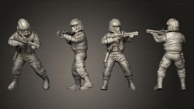 Military figurines remnant 29 3d model