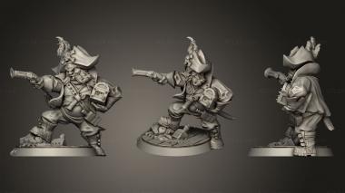 Military figurines Greywir Gold Foot 3d model