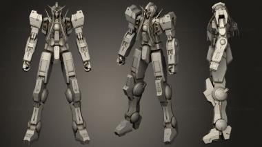 Military figurines Gundam Nidaleeh (Virtue) 3d model